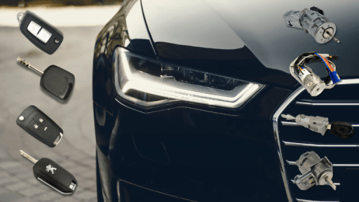 Llaves y bombines de coche